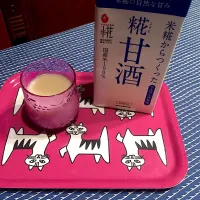 Snapdishの料理写真:マルコメさんの甘酒|cacoteaさん