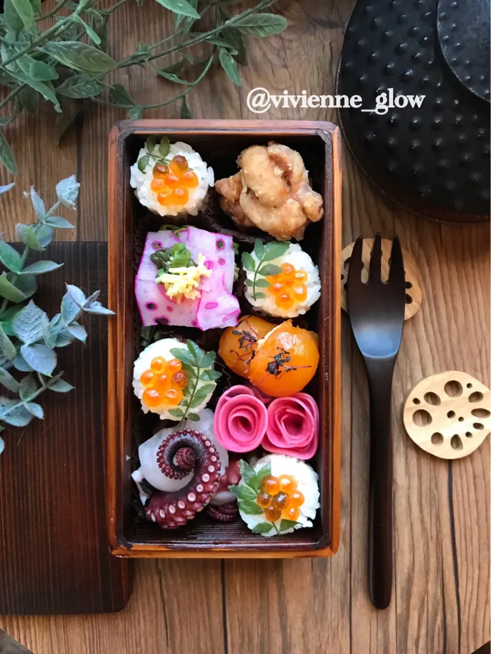 いくら寿司弁当|vivienne_glowさん