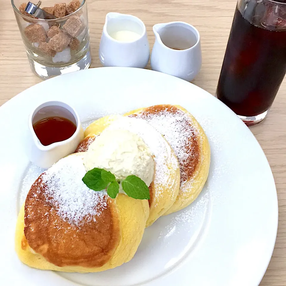 Snapdishの料理写真:幸せのパンケーキ|すずちゅんさん