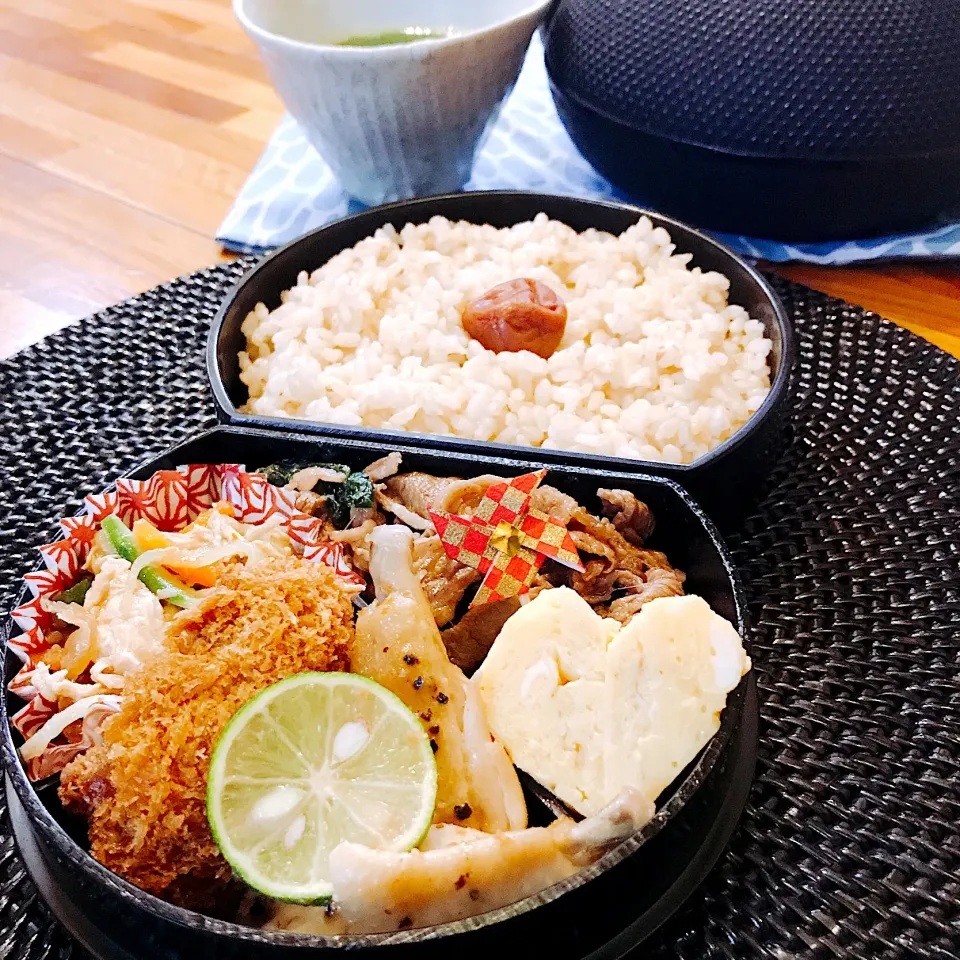 Snapdishの料理写真:今日の大人弁当🍱|Ayako Sakakibaraさん