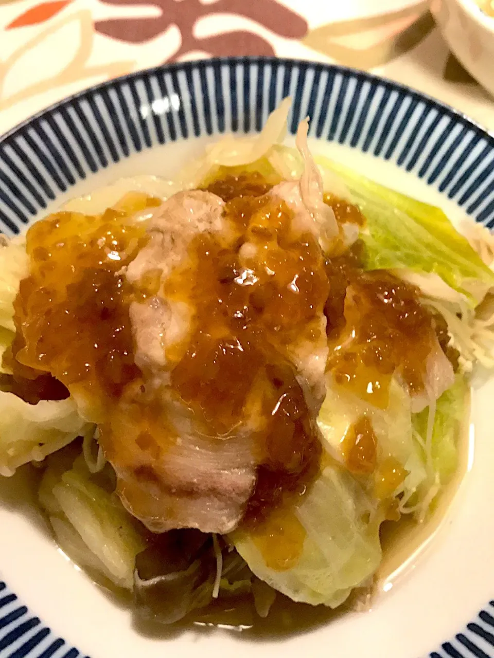 野菜と豚肉の蒸し煮|トモさん