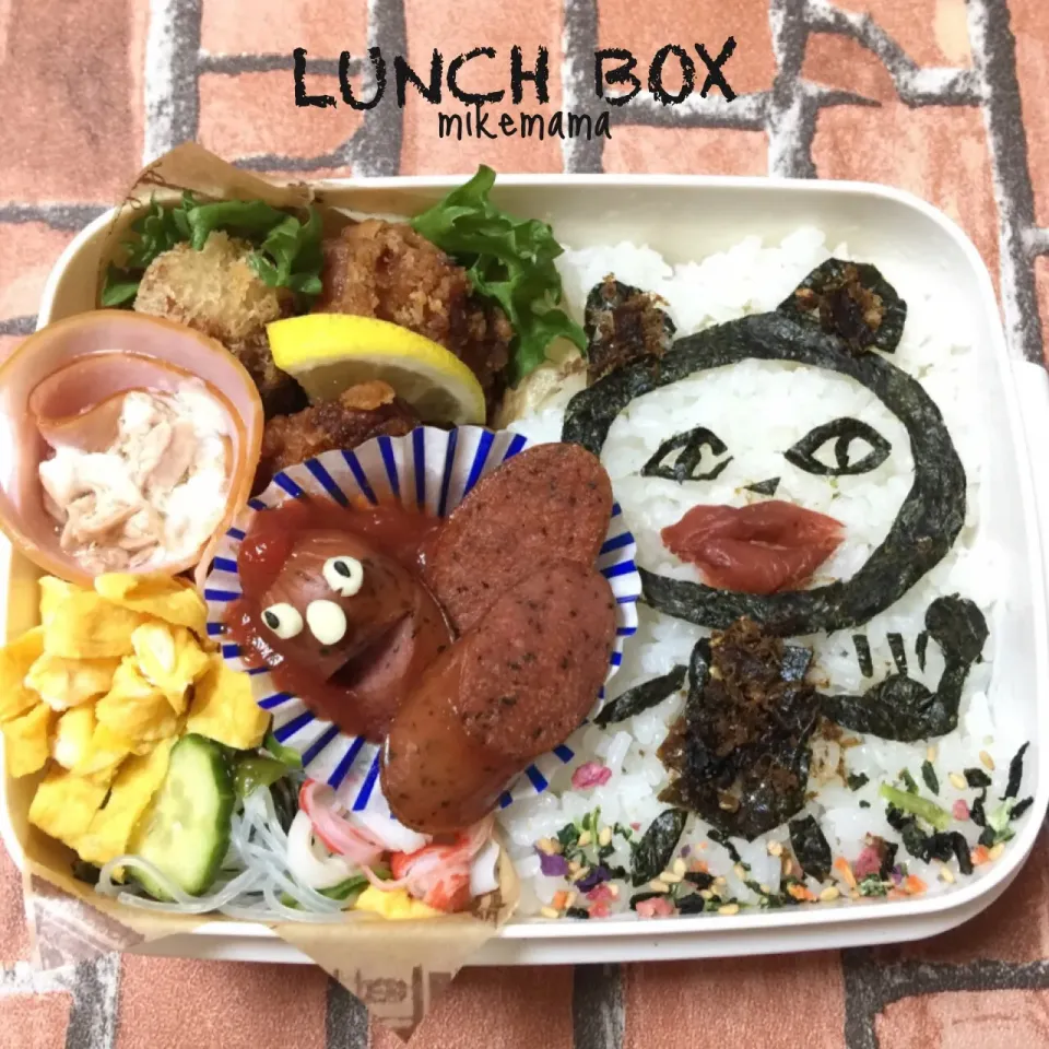 息子弁当  チカラこぶ君|miyukiさん