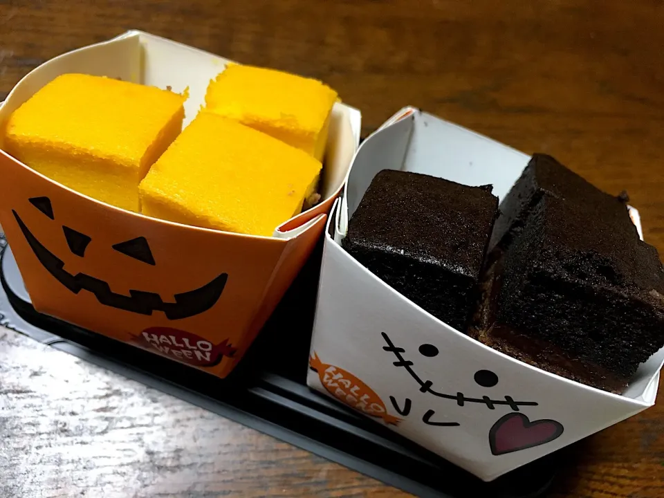 ハロウィン名残りのケーキ|はっちぃさん