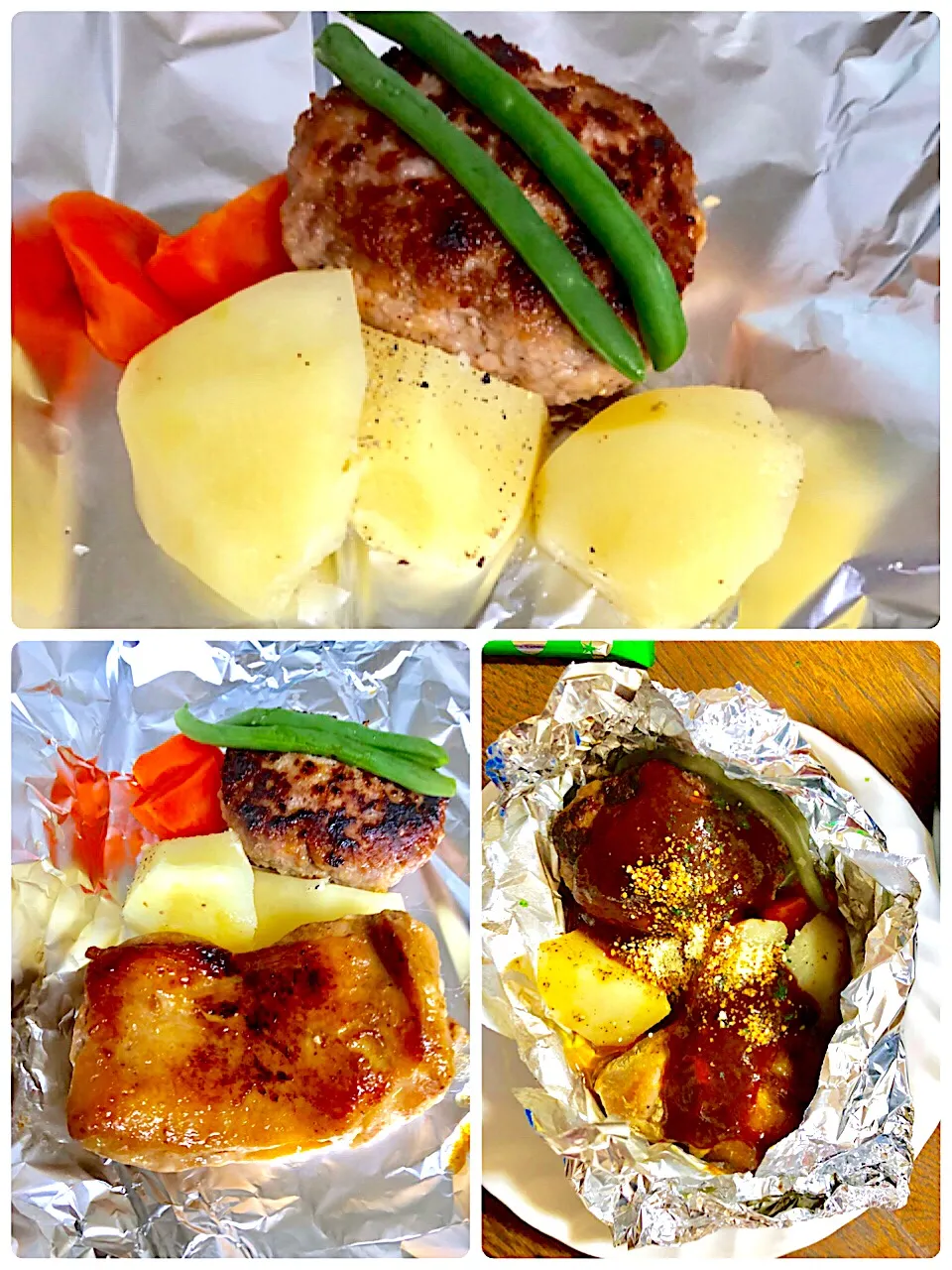 #ハンバーグ#ホイル焼き|uecoさん