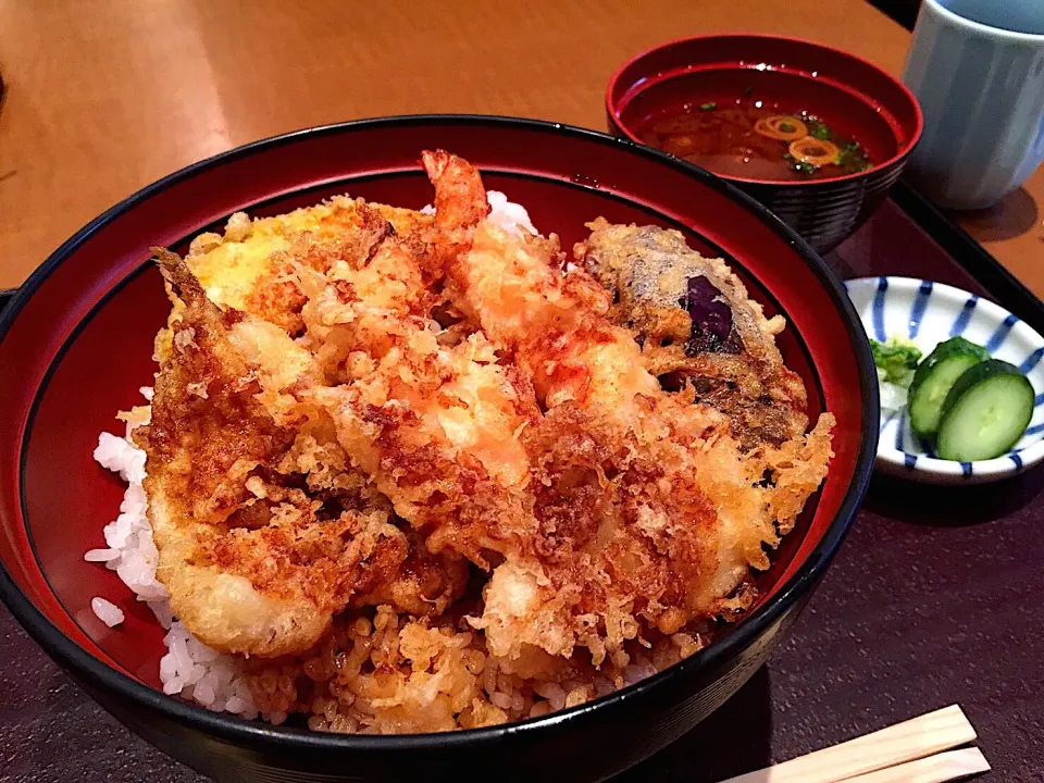 昼ごはん  天丼|砂雪さん