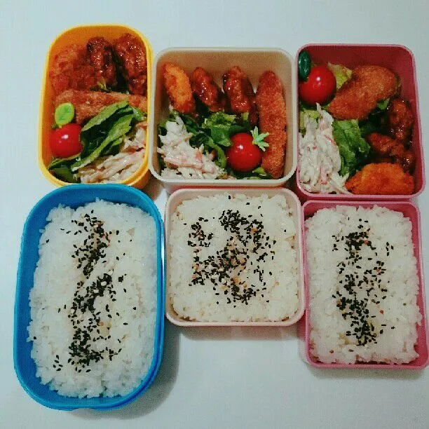 11/2(木)の3人弁当🍱|ふみぃさん