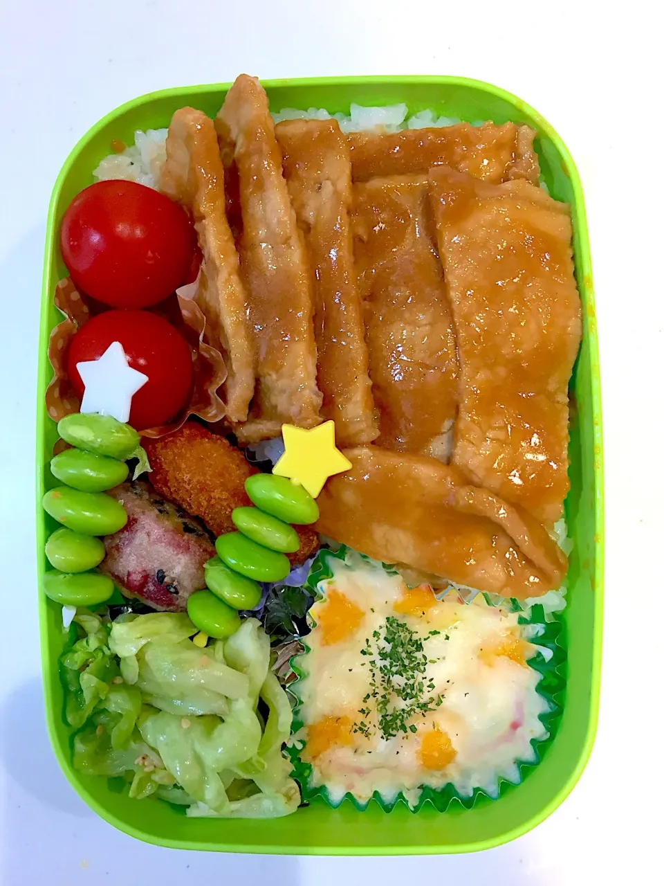 お弁当！豚丼！|よくちゃんさん