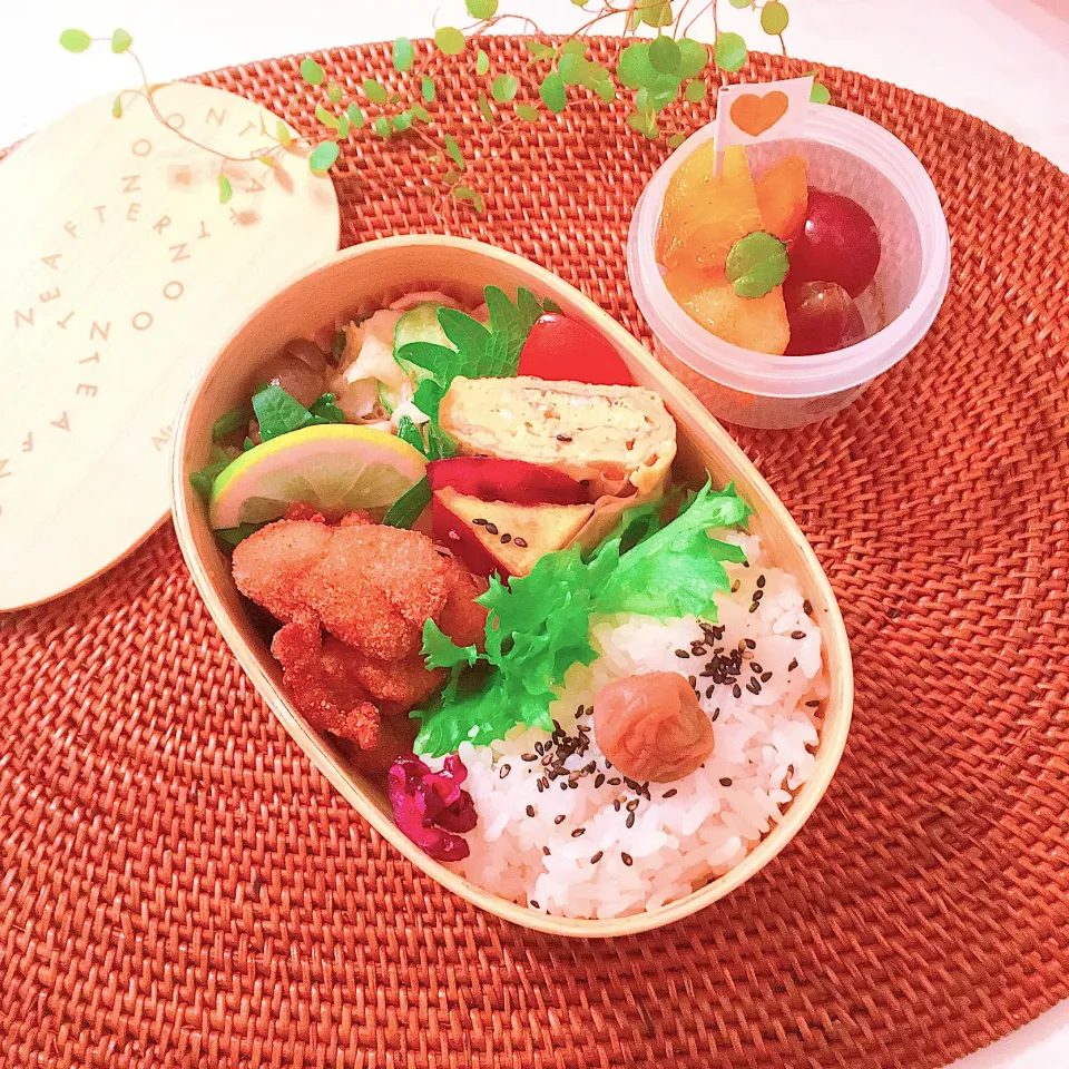 唐揚げのお弁当|Mikaさん