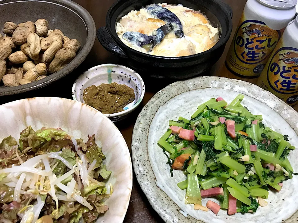 Snapdishの料理写真:2017.11.1 天ぷらの玉子とじ🍻🍻🍻|ゆみずさん