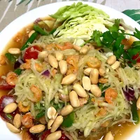 🥙Thái SomTam salad|🍀oanh🎀さん