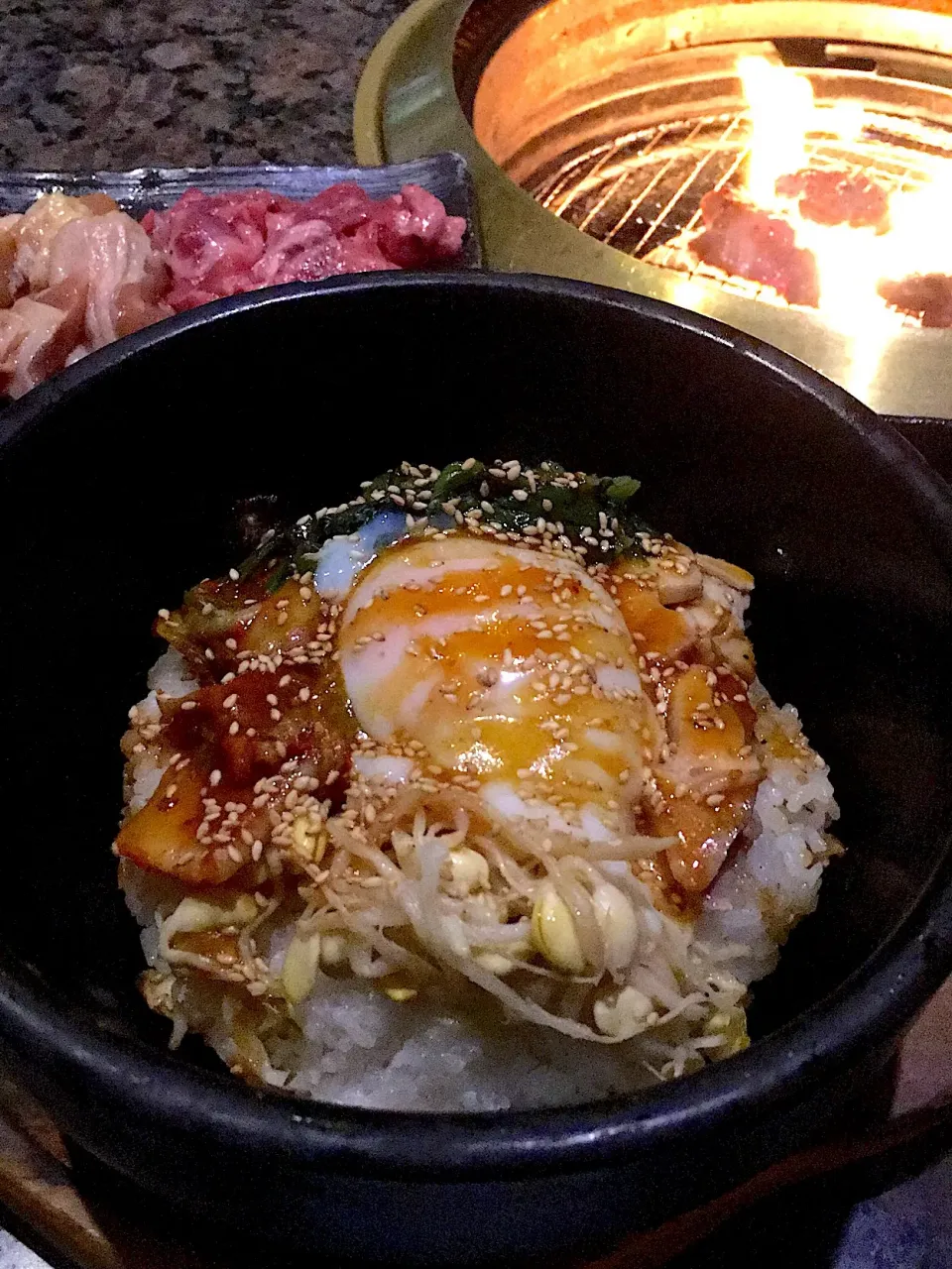 Snapdishの料理写真:石焼きビビンバ @ 和牛食堂 ¥780|Go Satoさん