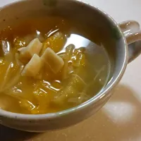 白菜と貝柱のスープ