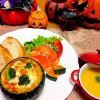 Snapdishの料理写真:ハロウィン🎃カボチャ料理|tomoさん