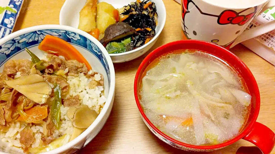 美味しい鍋スープ❤、牛丼|まみみさん