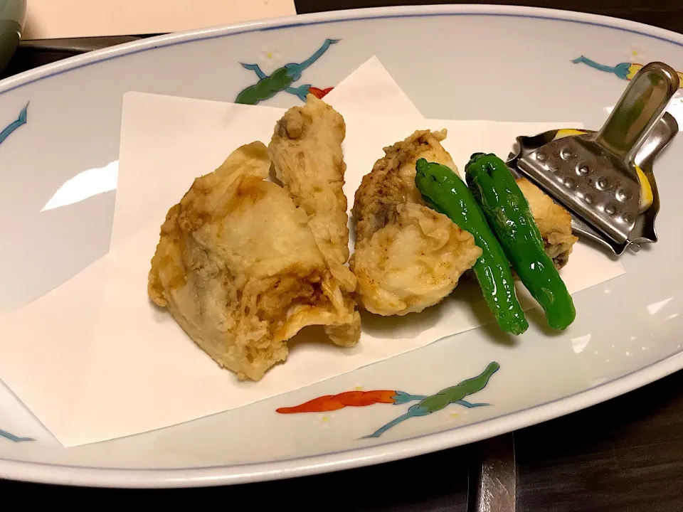 Snapdishの料理写真:フグ唐揚げ|Kei Tanigawaさん