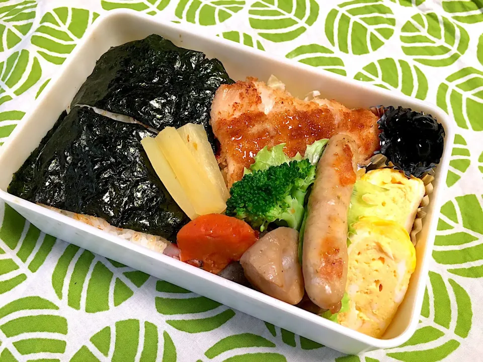 チーズ入りチキンカツのお弁当。|Chiharuさん