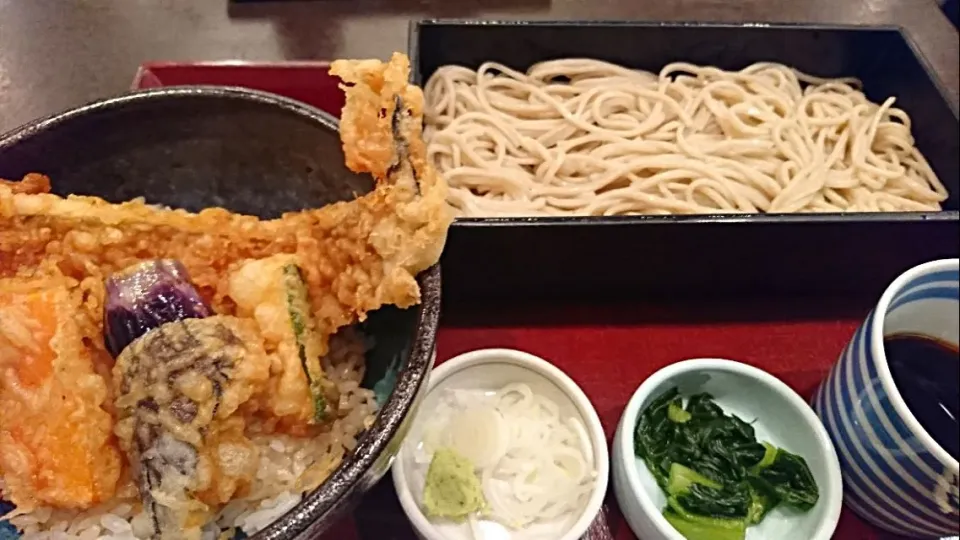 あずみ野 羽田空港 穴子丼セット|りくさん