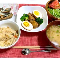 さんま竜田揚げ&手羽元さっぱり煮|RNさん