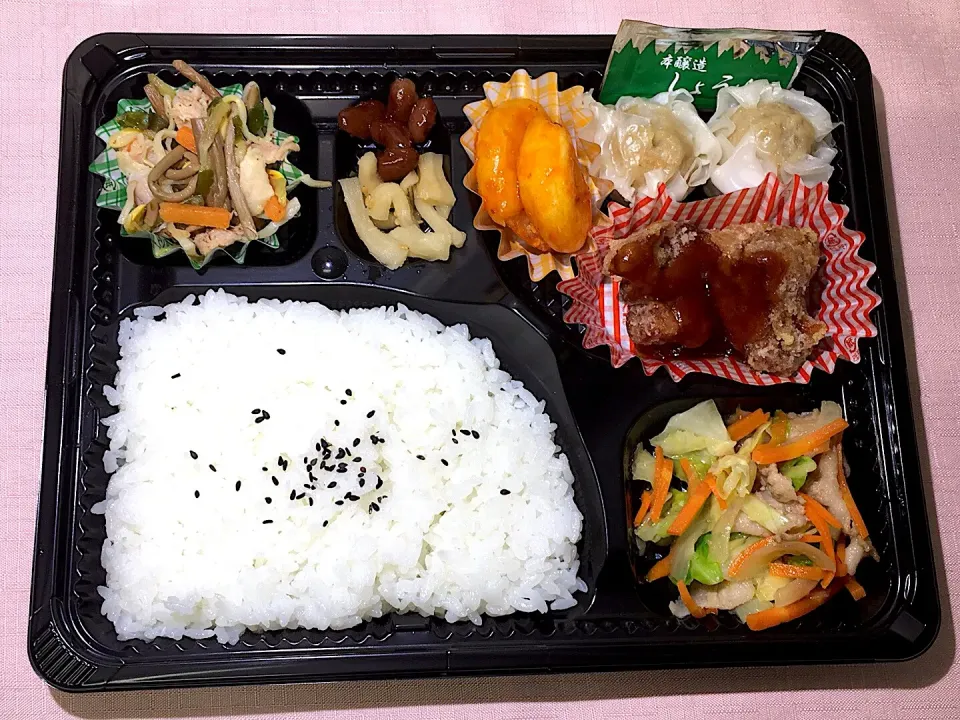 Snapdishの料理写真:中華幕の内弁当 新城総合公園届け|Naokazu Kuritaさん