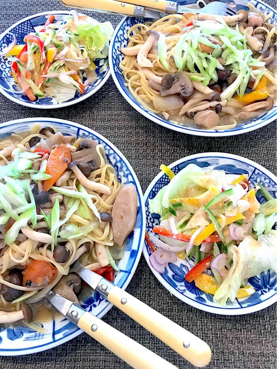 Snapdishの料理写真:キノコ増し増し🍄パスタ🍝|シュトママさん