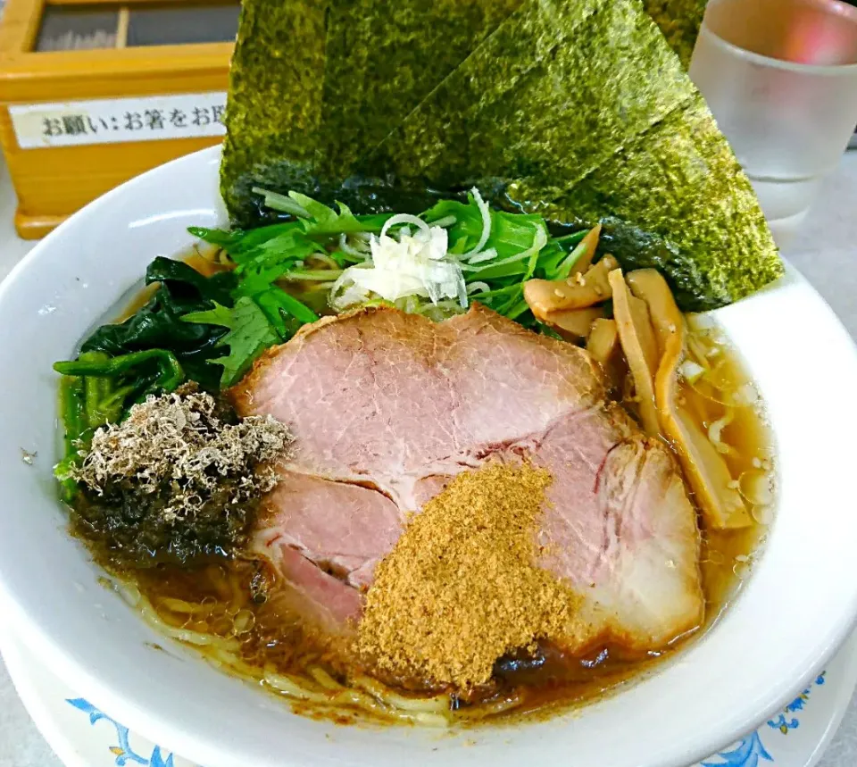 Snapdishの料理写真:和風ラーメン(海苔トッピング)|哲さん