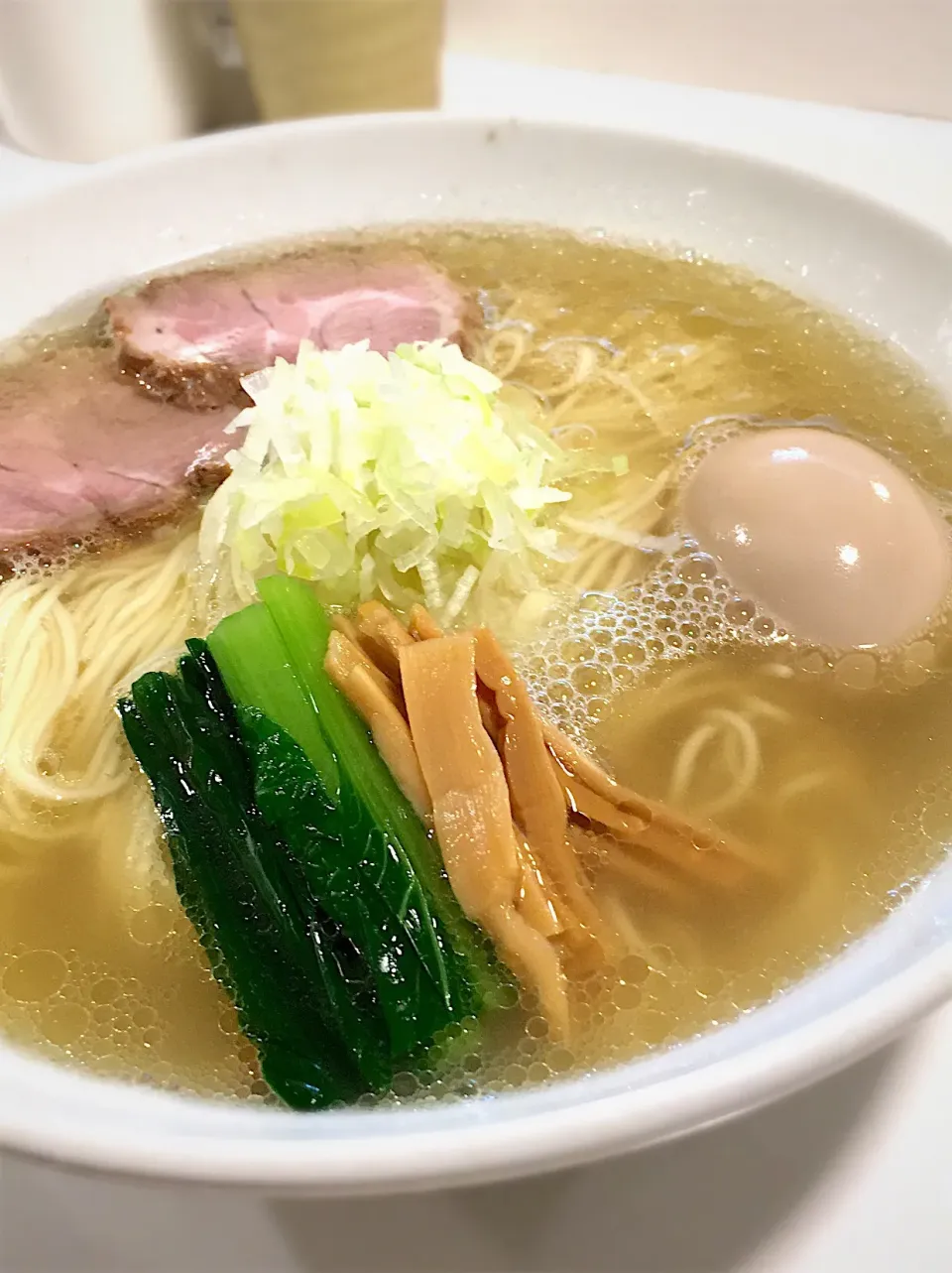 Snapdishの料理写真:味玉塩ラーメン|いさかつさん