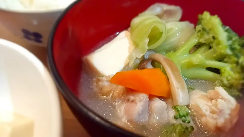 〆まで美味しいシリーズ♡キャベツやブロッコリーでちょっと洋風？？|ta'kさん