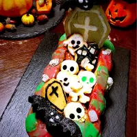 ハロウィン棺ケーキ👻|hitomiさん