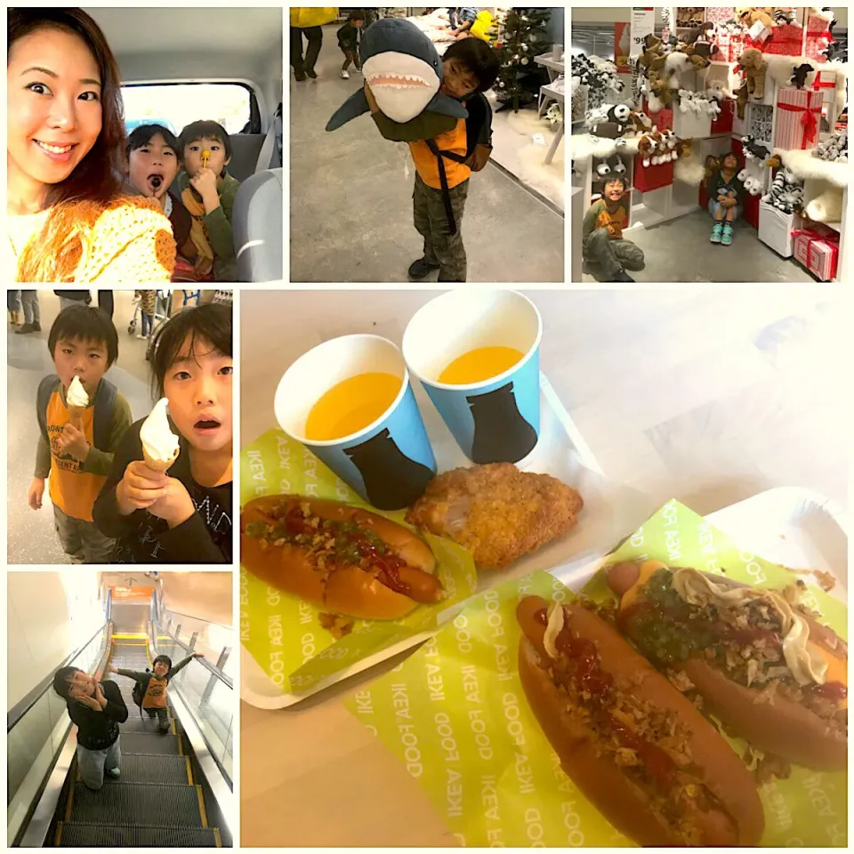 Lunch&Ice Cream( *´艸｀)久々IKEA|🌈Ami🍻さん