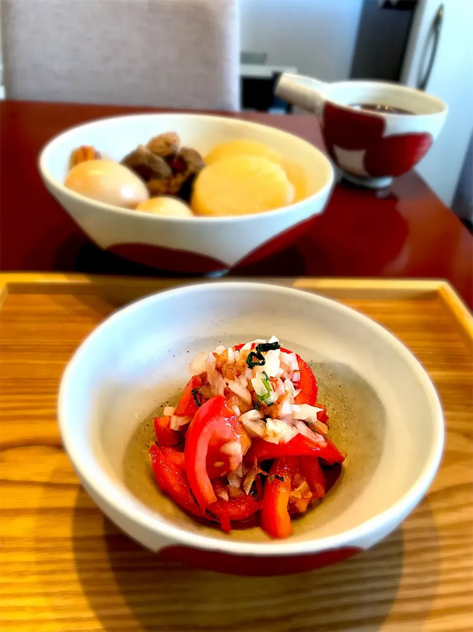 トマトのおかか和え🍅|かおり🐰さん