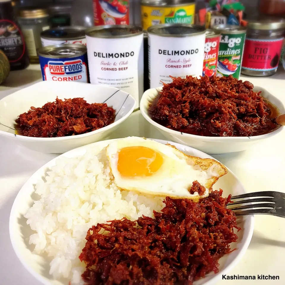 日本に遊びに来てくれた叔母から大好物のコンビーフと沢山のお土産を頂きました❤️
YUMMY❗️😋|Kashimanakitchenさん