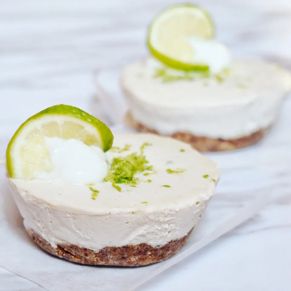 Vegan lime cheesecake 
 #eggfree  #glutenfree  #vegan  #dairyfree|Misstyさん