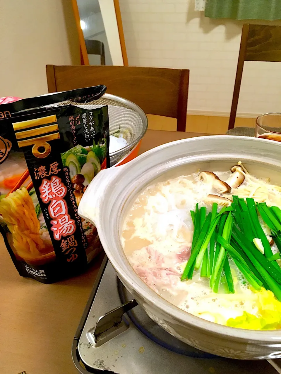 モニター当選ありがとうございます😊
鶏白湯鍋〆はラーメンで♡|mayuさん