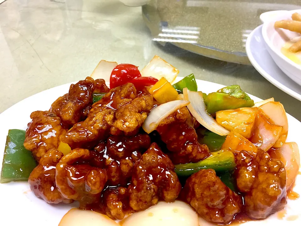 Snapdishの料理写真:Sweet and sour Pork|uno hooさん