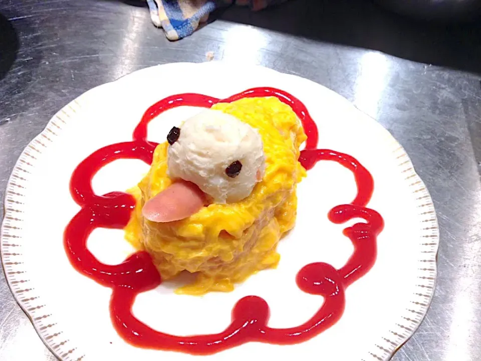 相変わらずの人気っぷり😆
オーダービュッフェの「ヒヨコちゃん🐤オムライス」〜〜❗️😁|スイーツ ビュッフェ PRINCESS 熊本さん