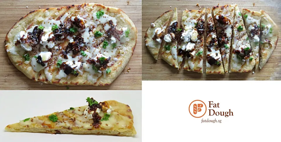 Snapdishの料理写真:Grilled Pizza Homage: Frank Pinello's White Pizza|Daniel Limさん