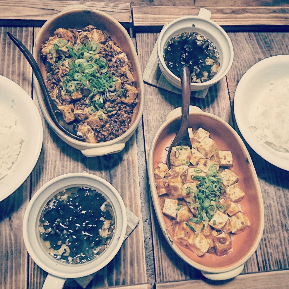#マ―ボ―豆腐#甘口派 #辛口派#サササッ#簡単にね。
