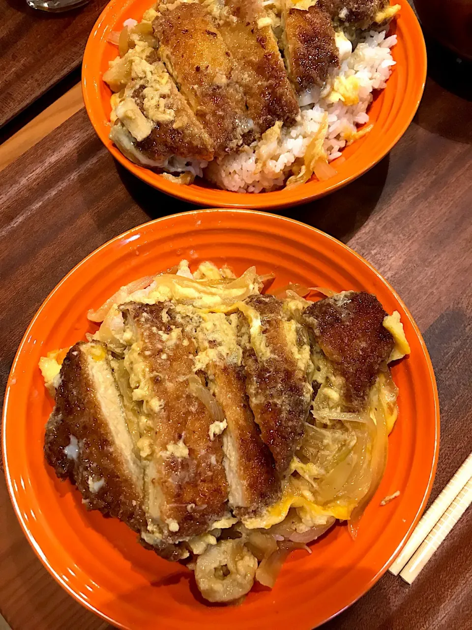 2017.11.5 (日)#晩御飯#カツ丼|あっきーよさん