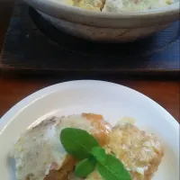 Snapdishの料理写真:鍋〆チェン フレンチトースト風|いっくんさん