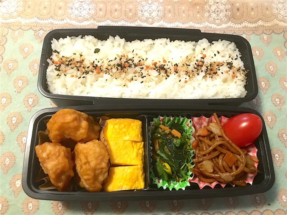 中1男子 弁当🍱|チビミミさん