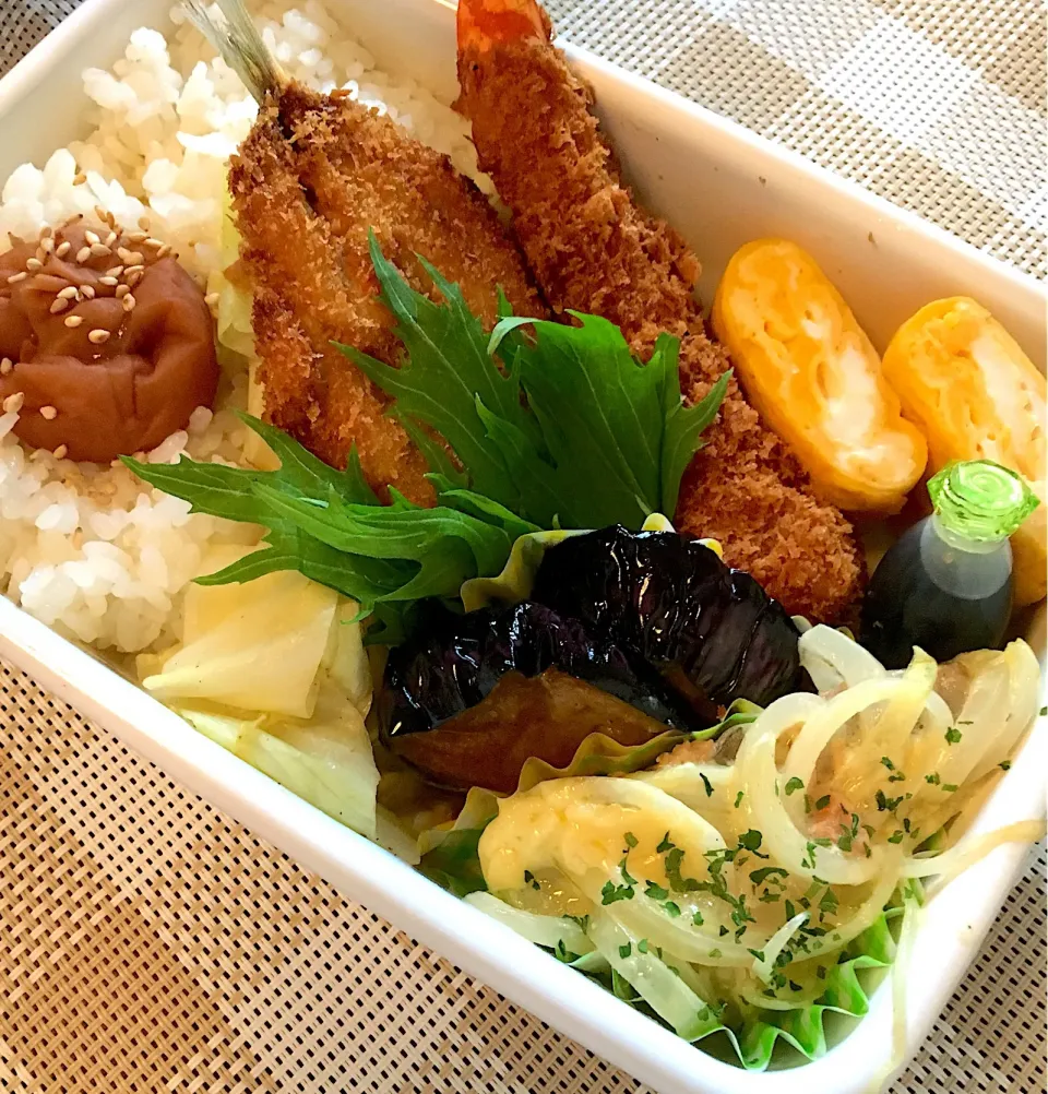 イワシのフライ弁当|マム🌹Japanese momさん