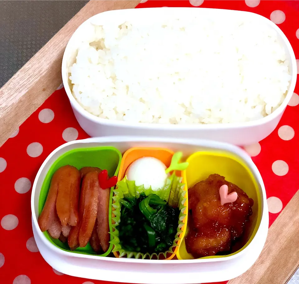 中3娘お弁当♡
 #お弁当 
 #牛乳アレルギー 
 #ナッツアレルギー|とんちゃさん