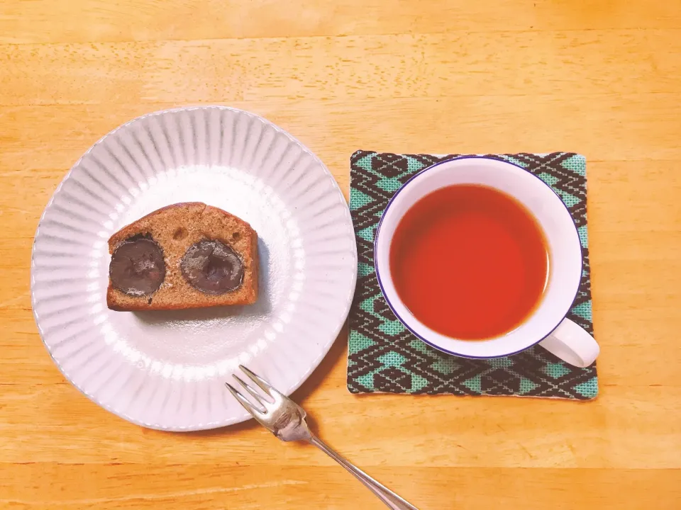 栗と紅茶のパウンドケーキ|ちゃみこさん