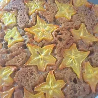 Snapdishの料理写真:Star fruit upside down cake|Leensey Benavidesさん