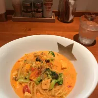 金星パスタ🍝😋#パスタ大好き#トマトソース|makiさん