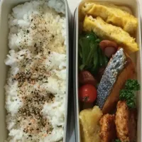 Snapdishの料理写真:旦那さんお弁当|りーなさん