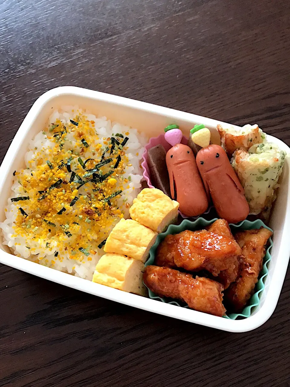 鳥ケチャ弁当|kiicoさん