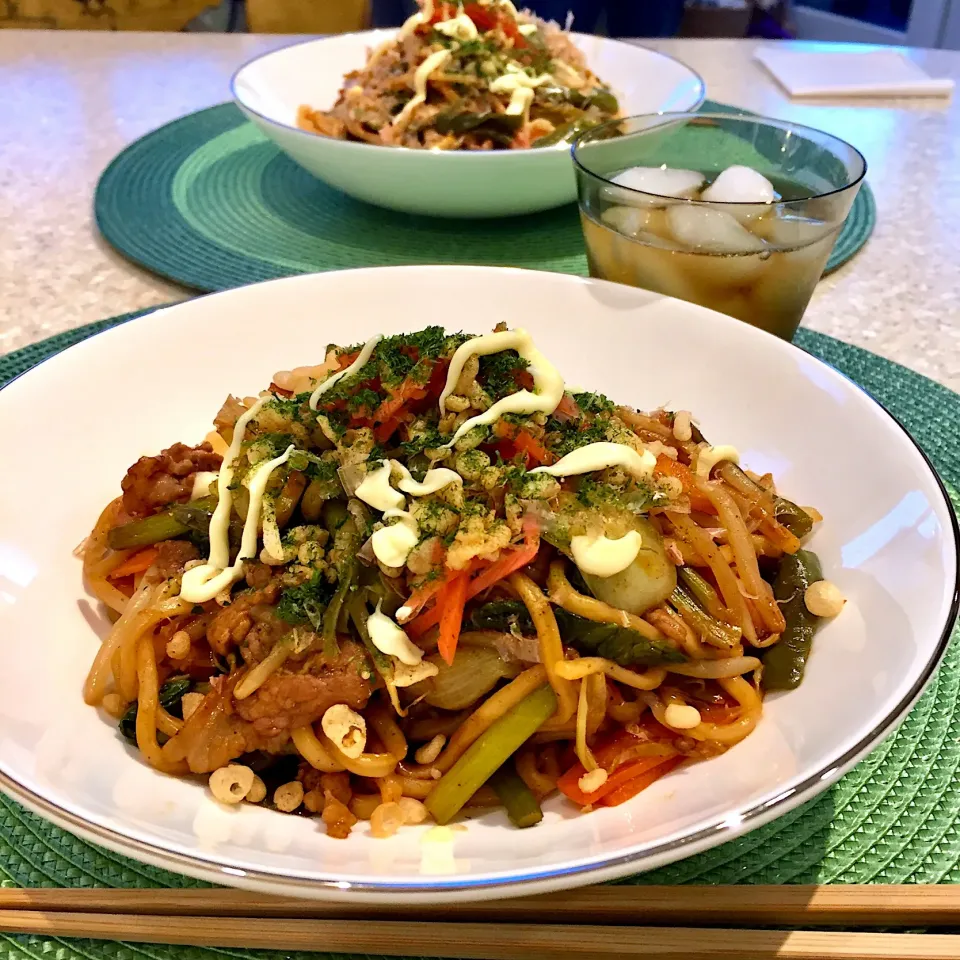 七種類のお野菜が入ったソース焼きそば|Mayumiさん