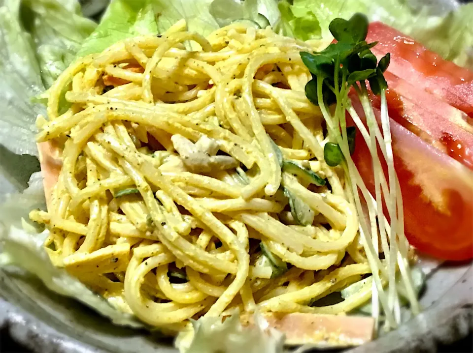 スパサラ(五目カレー風味)|mottoさん