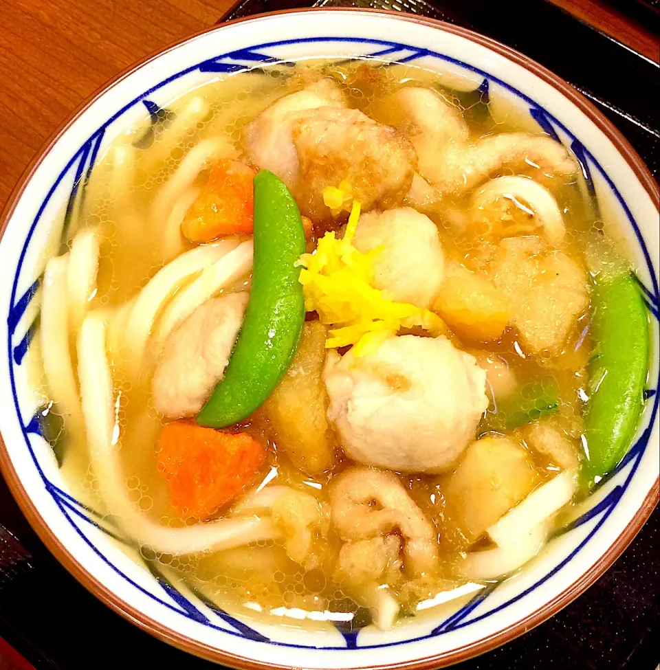 丸亀製麺
夜鳴き饂飩の日
ごろごろ野菜の揚げだしうどん|ユズさん